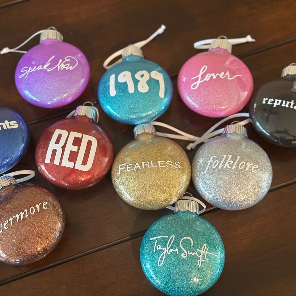 Taylor Swift ornaments